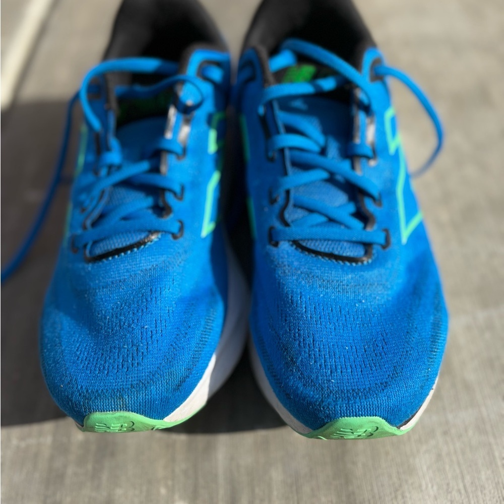 New Balance Blue and Green Athletic Shoes